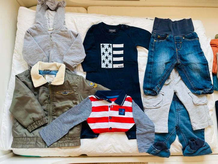 Schattige Herfstoutfit Sets 7 stuks – Jongens Maat 68–80, Kinderen en Baby's, Kinderkleding | Kinder-kledingpakketten, Zo goed als nieuw