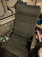 2 Westfield XL stoelen + voetsteunen - Zo goed als nieuw, Huis en Inrichting, Twee, Zwart, Ophalen of Verzenden, Metaal