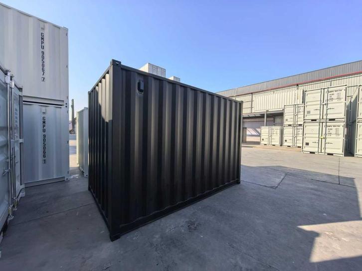 2025 Rhino-Cross-Containers 12ft - Zwart Zeecontainer, Zakelijke goederen, Machines en Bouw | Keten en Containers