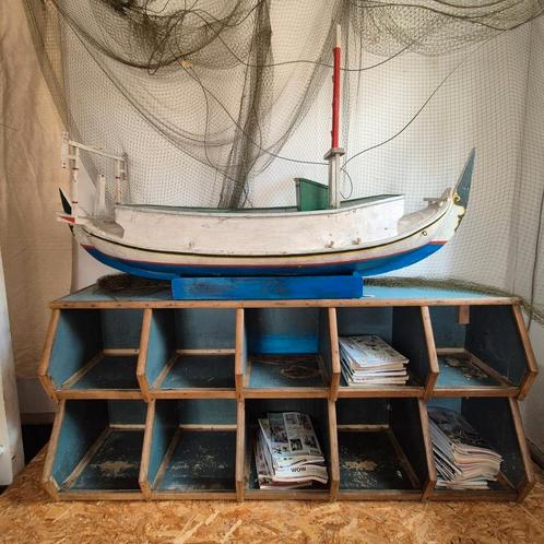 Zeer groot houten schip winkelinrichting restaurant, Hobby en Vrije tijd, Modelbouw | Boten en Schepen, Gebruikt, Overige merken