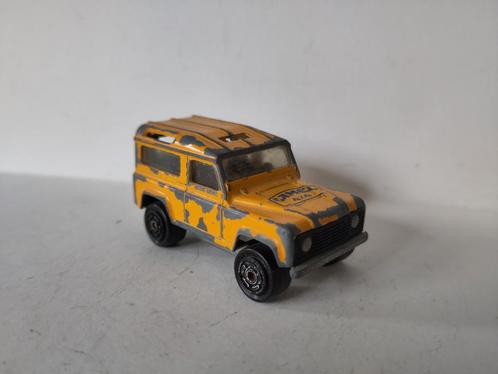 Majorette No. 266 Land Rover Defender 90 Camel Trophy 4x4, Hobby en Vrije tijd, Modelauto's | Overige schalen, Gebruikt, Ophalen of Verzenden