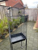 Prachtige parkieten kooi, Dieren en Toebehoren, Vogels | Hokken en Kooien, Ophalen, Gebruikt, Metaal, Vogelkooi