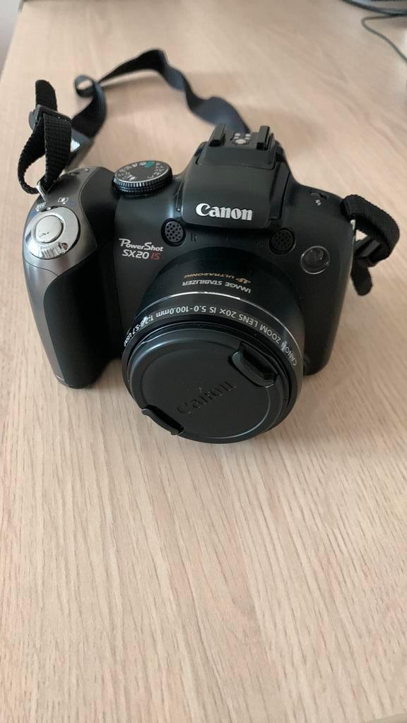 Canon PowerShot SX20 IS camera met 20x optische zoom, Audio, Tv en Foto, Fotocamera's Digitaal, Zo goed als nieuw, Canon, 8 keer of meer