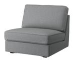 GEZOCHT Kivik Slaapbank Tibblebey beige/grijs, Ophalen, Beige, Tweepersoons, Zo goed als nieuw