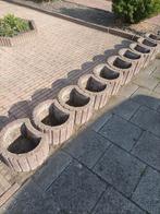 Stapelbare bloembakken/stenen bloembakken, Tuin en Terras, Ophalen, Gebruikt