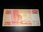 ### Singapore 2 dollar 1990 rood ###, Ophalen of Verzenden, Midden-Oosten
