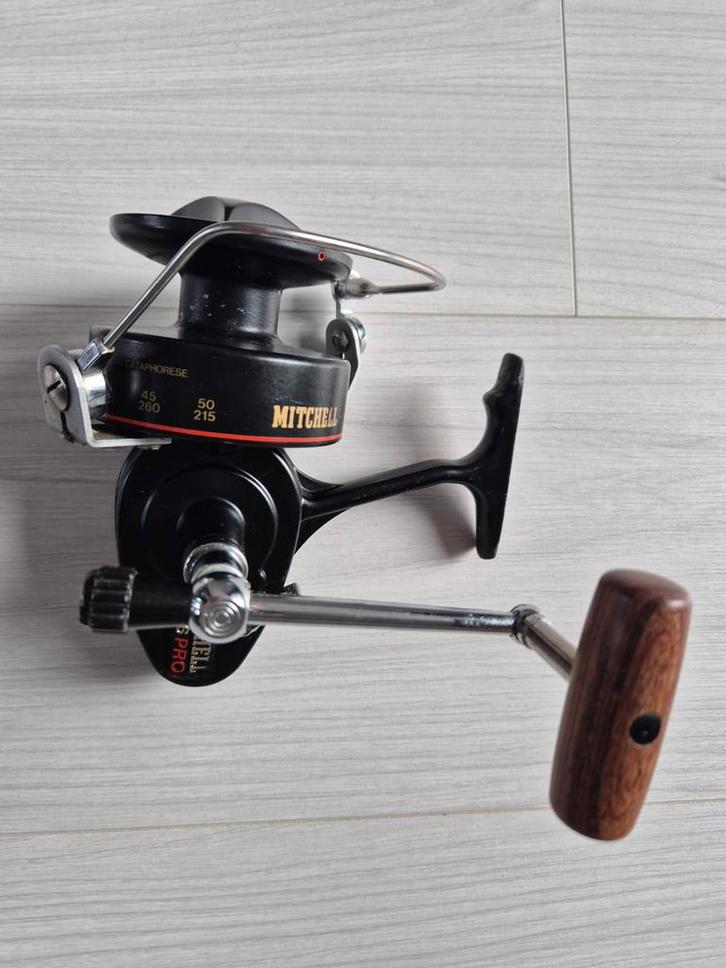 Mitchell 496 PRO, Watersport en Boten, Hengelsport | Algemeen, Zo goed als nieuw, Molen, Ophalen of Verzenden