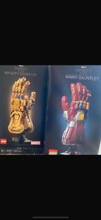 Lego Marvel 76191 + 76223 Gauntlets, Ophalen of Verzenden, Zo goed als nieuw, Complete set, Lego