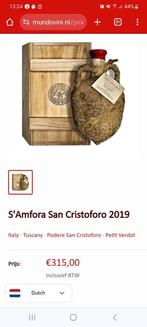 San Cristoforo S' Amfora Toscane 2019., Nieuw, Rode wijn, Frankrijk, Vol