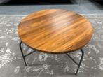 Nieuw Rolf Benz 947 Salontafel noten hout Design tafel, Ophalen of Verzenden, Nieuw, Rond, 50 tot 100 cm