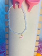 Parel hartje armband, Ophalen of Verzenden, Nieuw, Zilver