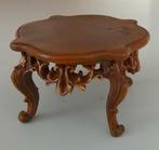 Miniatuur bewerkte salontafel 1:12, Verzamelen, Poppenhuizen en Toebehoren, Ophalen of Verzenden, Zo goed als nieuw, Decoratie