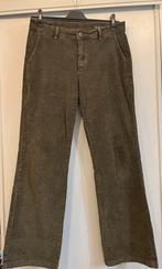 Parami, babycord, army green ,wide leg, maat 40, Maat 38/40 (M), Ophalen of Verzenden, Zo goed als nieuw, Lang