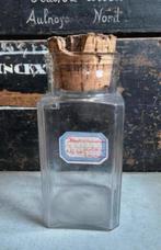 Franse apothekersfles met kurk, Antiek en Kunst, Curiosa en Brocante, Ophalen of Verzenden