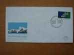 NVPH E115 1e Dag-enveloppe Delta 1972 – Haringvlietdam, Ophalen of Verzenden, Onbeschreven, Nederland