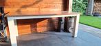 Eettafel 1.90mx.090m, Huis en Inrichting, Tafels | Eettafels, Ophalen, Gebruikt, 50 tot 100 cm, Vijf personen of meer