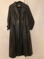 Vintage leren jas, maat M, Kleding | Dames, Jassen | Zomer, Ophalen of Verzenden, Gedragen, Maat 38/40 (M), Zwart