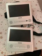 Draagbare Lenco dvd-speler met 2 schermen voor in auto, Ophalen, Gebruikt, Dvd-speler, Overige merken