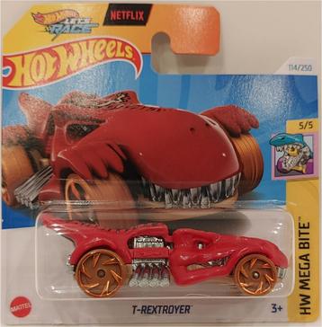2024 Hot Wheels T-Rextroyer Let's Race Netflix beschikbaar voor biedingen