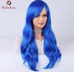 Blauw haar blue wig blauwe pruik cosplay carnaval, Yarspa, Info@yarspa.nl, Nieuw, Ophalen of Verzenden