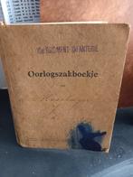 Oorlogzakboekje, Nederland, Ophalen of Verzenden, Landmacht