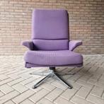 Cor vintage draaifauteuil draaistoel fauteuil paarse stoel, Huis en Inrichting, Vintage design retro, Gebruikt, Aaldertgeertsstraat 43 Olst