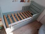 Peuterbed ledikant hout met hekje, Kinderen en Baby's, Kinderkamer | Bedden, Ophalen, Gebruikt, 70 tot 85 cm, 140 tot 160 cm