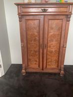 Antieke houten biedermeier kast met legplanken, Antiek en Kunst, Antiek | Meubels | Kasten, Ophalen