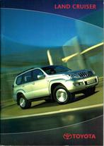Brochure Toyota LandCruiser 2003, Boeken, Auto's | Folders en Tijdschriften, Gelezen, Ophalen of Verzenden, Toyota