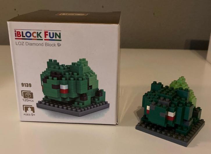 Bulbasaur Pokémon Lego, Kinderen en Baby's, Speelgoed | Duplo en Lego, Nieuw, Lego, Complete set, Verzenden
