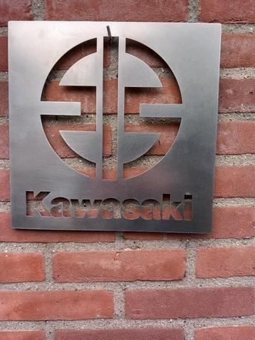 RVS Kawasaki logo  Ninja ZXR ZX 6 ZX 7 ZX9 ZX 10 Z1000  beschikbaar voor biedingen