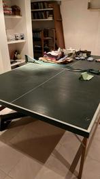 Tafeltennis tafel; inklapbaar, Sport en Fitness, Tafeltennis, Ophalen, Gebruikt, Tafel Indoor, Inklapbaar