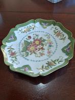 Vintage Decoratief Bord met Bloemen, Antiek en Kunst, Ophalen of Verzenden