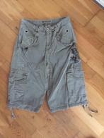 bermuda broek leger groen mt. 46, Kleding | Heren, Ophalen of Verzenden, Zo goed als nieuw, Groen