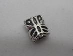 Zilveren royale Tedora bedel vlinder nr.1409, Sieraden, Tassen en Uiterlijk, Bedels, Verzenden, Zo goed als nieuw, Tedora, 1 bedel