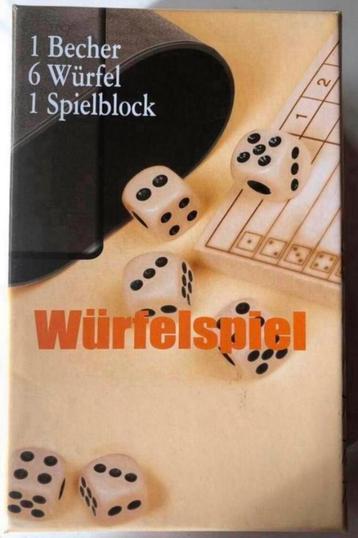 Würfelspiel mit 6 Würfel 34 spiele Yahtzee Duits Deutsch beschikbaar voor biedingen