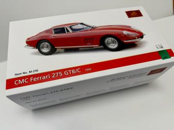 CMC Modellauto M-210 Ferrari 275 GTB/C rot beschikbaar voor biedingen