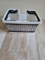 Kunststof Fietsmand Voorop - Wicker Look, Ophalen of Verzenden, Zo goed als nieuw, Fietsmand, Stuurbevestiging