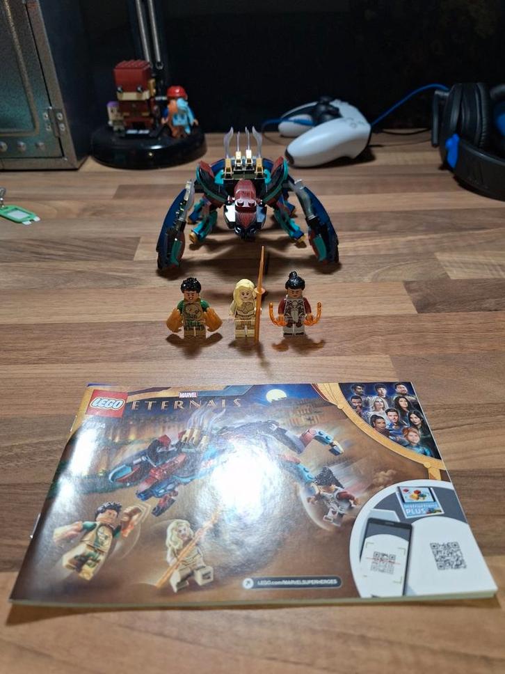 Lego Marvel Eternals: Sluwe Hinderlaag (76154), Spelcomputers en Games, Games | Nintendo Wii, Zo goed als nieuw, Vanaf 7 jaar