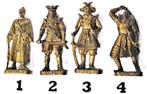 24-Ferrero kinder surprise metal SAMURAI rond 1600 serie, Verzamelen, Ophalen of Verzenden, Zo goed als nieuw, Overige typen