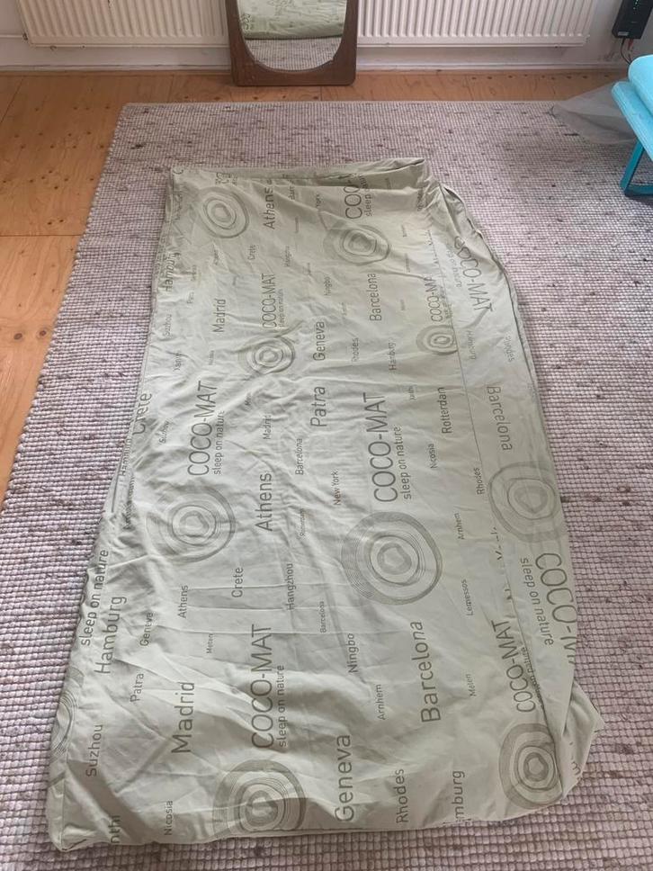 Coco-mat matrashoes, Huis en Inrichting, Slaapkamer | Matrassen en Bedbodems, Zo goed als nieuw, Eenpersoons, Ophalen of Verzenden