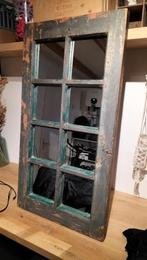 Spiegel raam spiegel,  hout, Ophalen, Zo goed als nieuw, Minder dan 100 cm, Rechthoekig