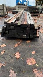 6 x 6 x 300cm palen hardhout, Tuin en Terras, Palen, Balken en Planken, Ophalen, 250 cm of meer, Palen, Hardhout