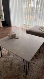 Marmer Salontafel - 90x90 cm, Huis en Inrichting, Tafels | Salontafels, Ophalen, Vierkant, 50 tot 100 cm, Zo goed als nieuw