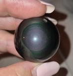 Regenboog obsidiaan bol, Ophalen of Verzenden, Mineraal
