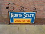 Reclamebord North State cigarettes, Verzamelen, Reclamebord, Zo goed als nieuw, Ophalen