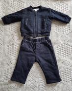 Burberry Baby pak (broek & vest) donkerblauw 62, Kinderen en Baby's, Babykleding | Maat 62, Nieuw, Ophalen of Verzenden, Broekje