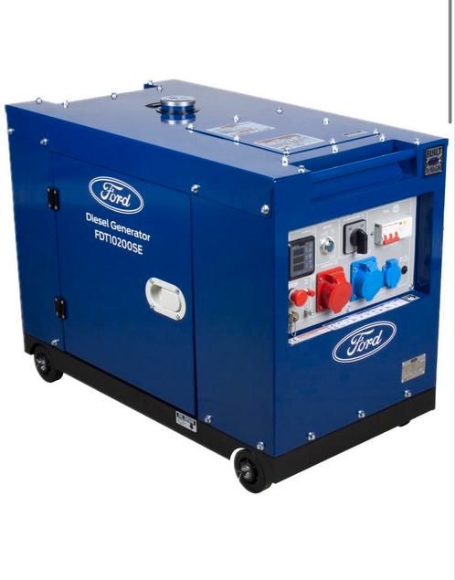 Ford FDT10200SE - Diesel Aggregaat- BEZORGING MOGELIJK!, Doe-het-zelf en Verbouw, Compressors, Nieuw, Ophalen of Verzenden