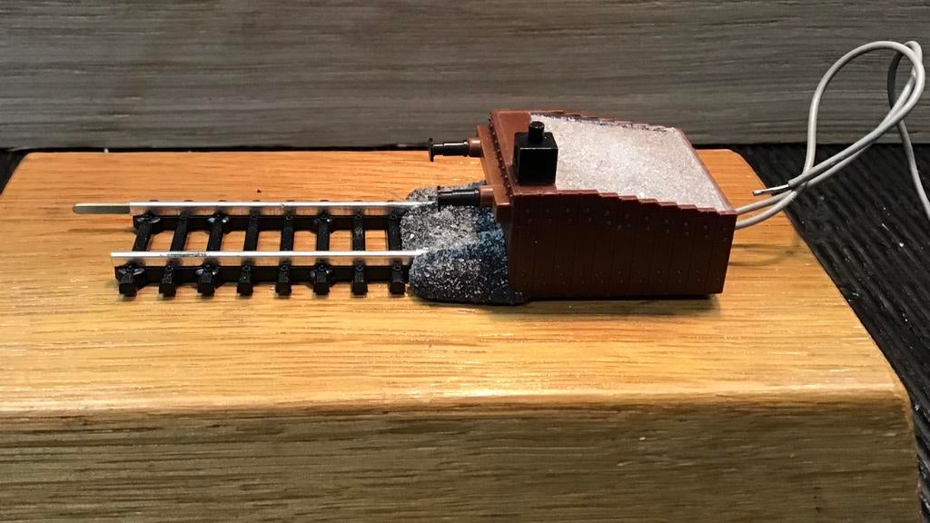 Stootblok BerlinerTT Bahnen 12 mm spoor, Overige merken, Gelijkstroom of Wisselstroom, Nieuw, Rails