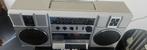 SANYO BOOMBOX RADIO CASSETTE SPELER TYPE M9811LU VINTAGE, Ophalen of Verzenden, Zo goed als nieuw, Transistorradio